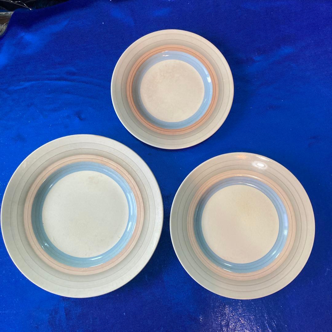 Susie Cooper スージークーパー　ウェディングリング　プレート　3枚で