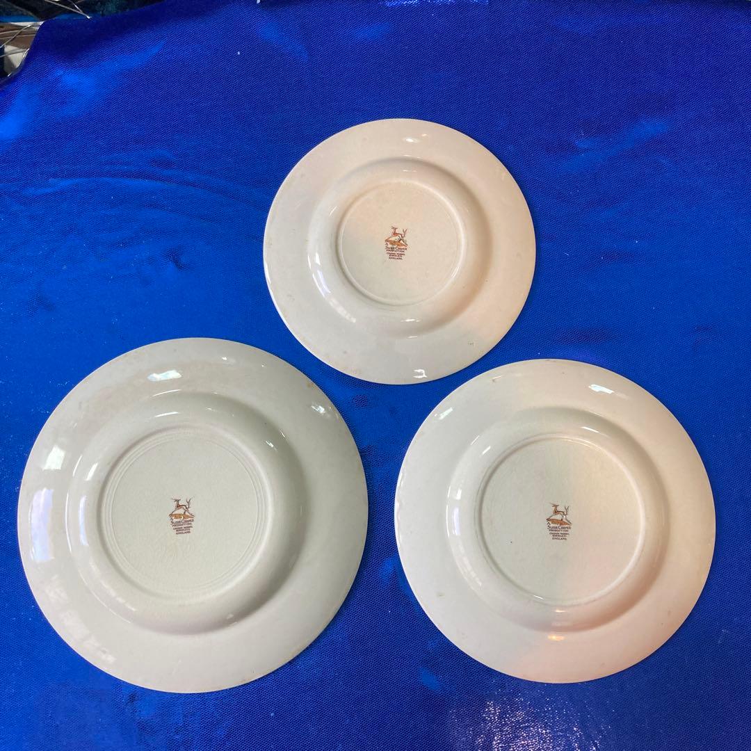 Susie Cooper スージークーパー　ウェディングリング　プレート　3枚で