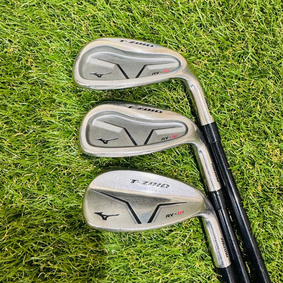 【男性用】MIZUNO ミズノ T-ZOID RV-01 アイアンセット （R）