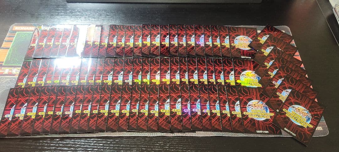 【遊戯王】WCQ スリーブ　赤