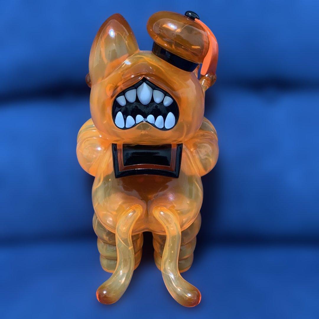 GRAPE BRAIN ゴーストバスターズ コラボ ジゴクネコおにぎり　ソフビ