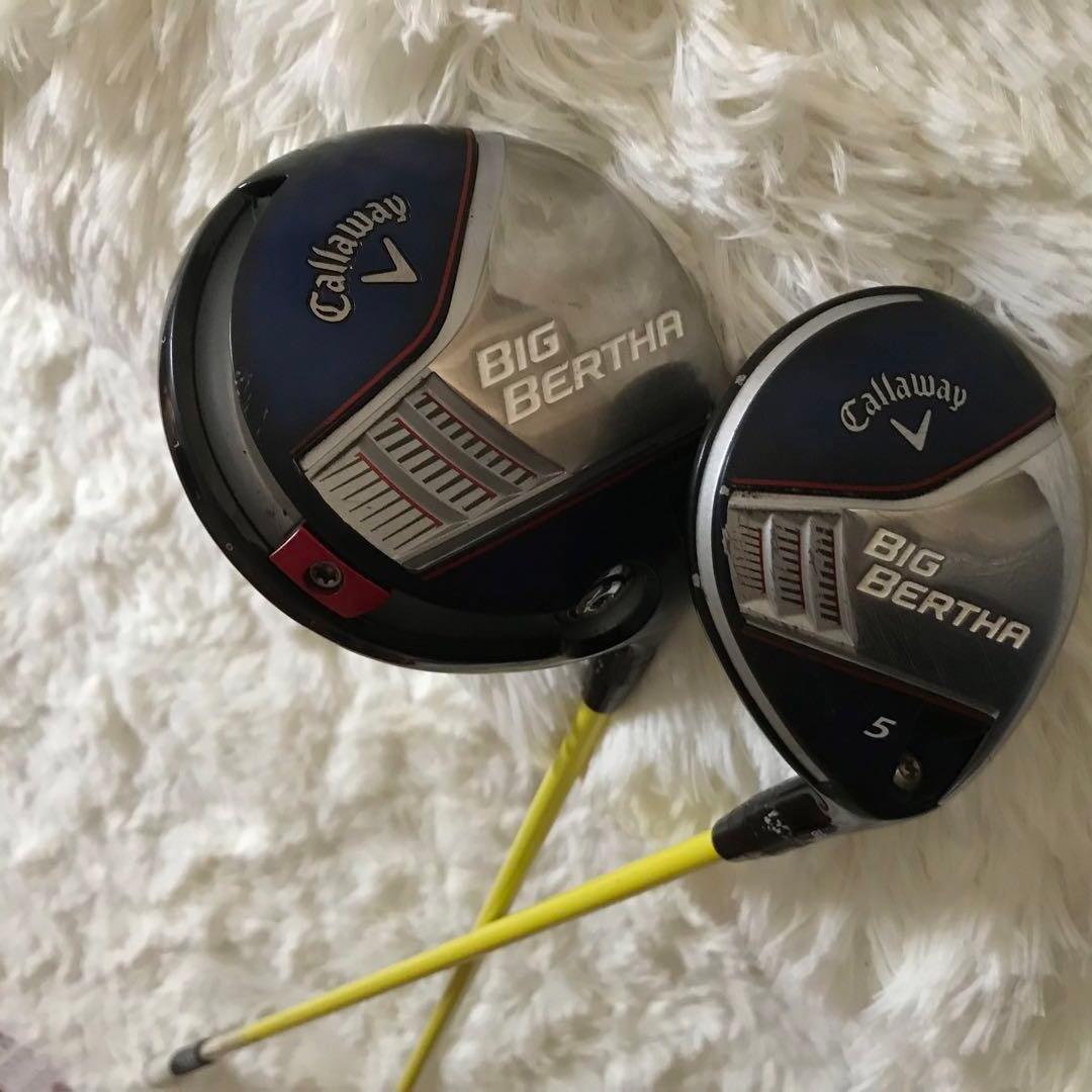 ★Callawayキャロウェイ ビッグバーサ　W/1 9° FW ♯5 2本