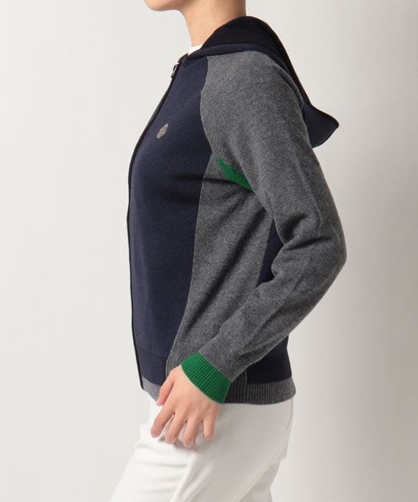 ♡新品タグ付♡ランバンスポールニットブルゾン/サイズ42