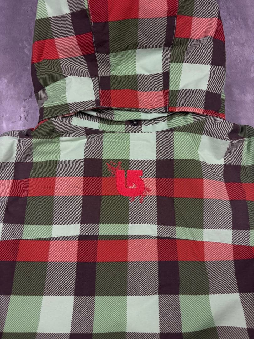 BURTON “ SHELL JACKET”CHECK gorpcore