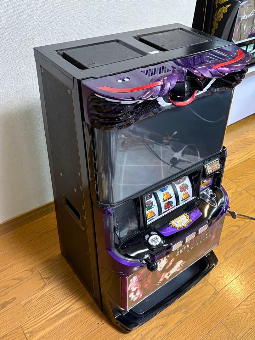 パチスロ実機　魔法少女まどか☆マギカ　叛逆の物語　家庭用電源　不要機付き