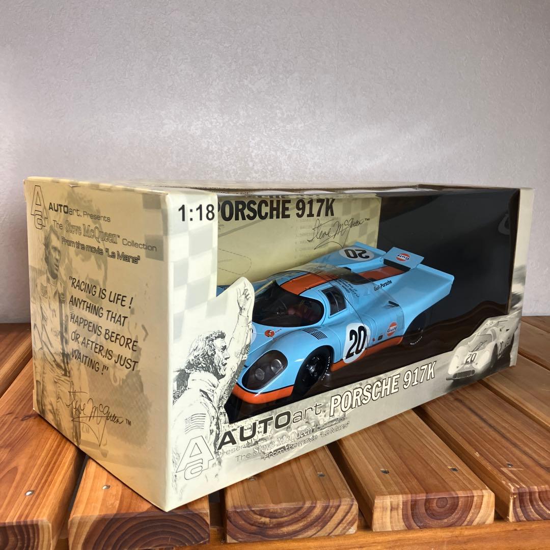 オートアート1/18 ポルシェ917K Steve McQueen #20