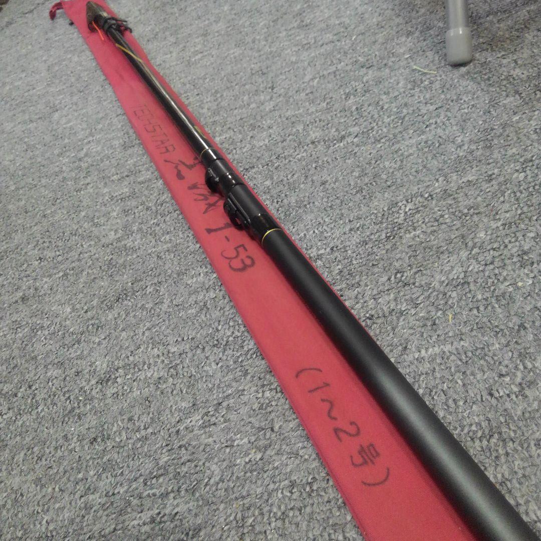 中古　竿　未使用に近い美品　オリムピック　テクスター(黒磯 1-53)チヌ・グレ