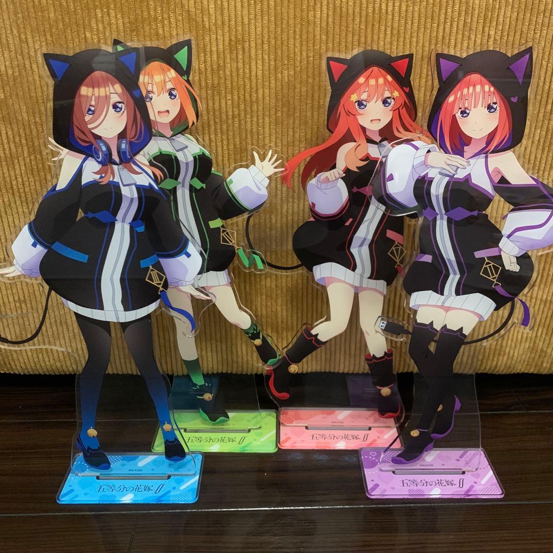 五等分の花嫁 TSUTAYA Vtuber アクリルスタンド　MEGA