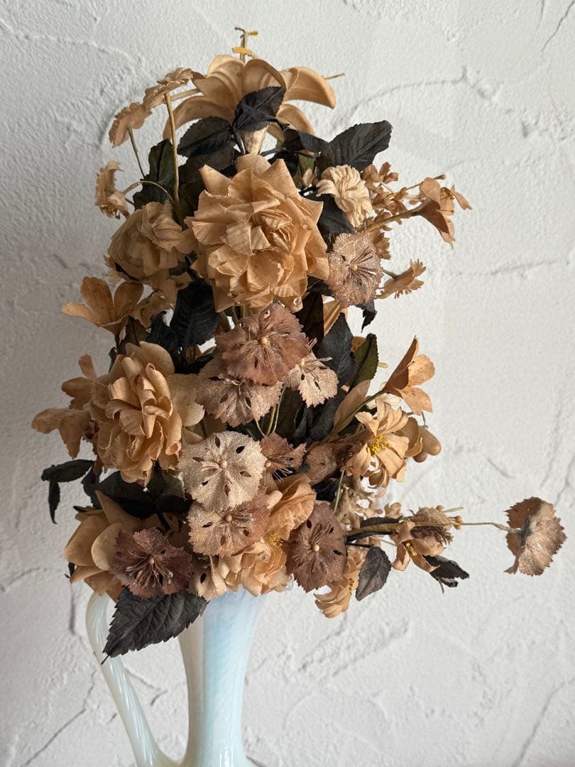 フランスアンティーク　布花　ブーケ