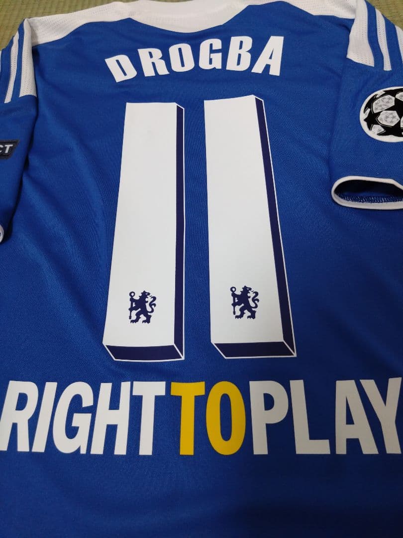 11/12 チェルシー ホームユニフォーム　ドログバ CL決勝仕様