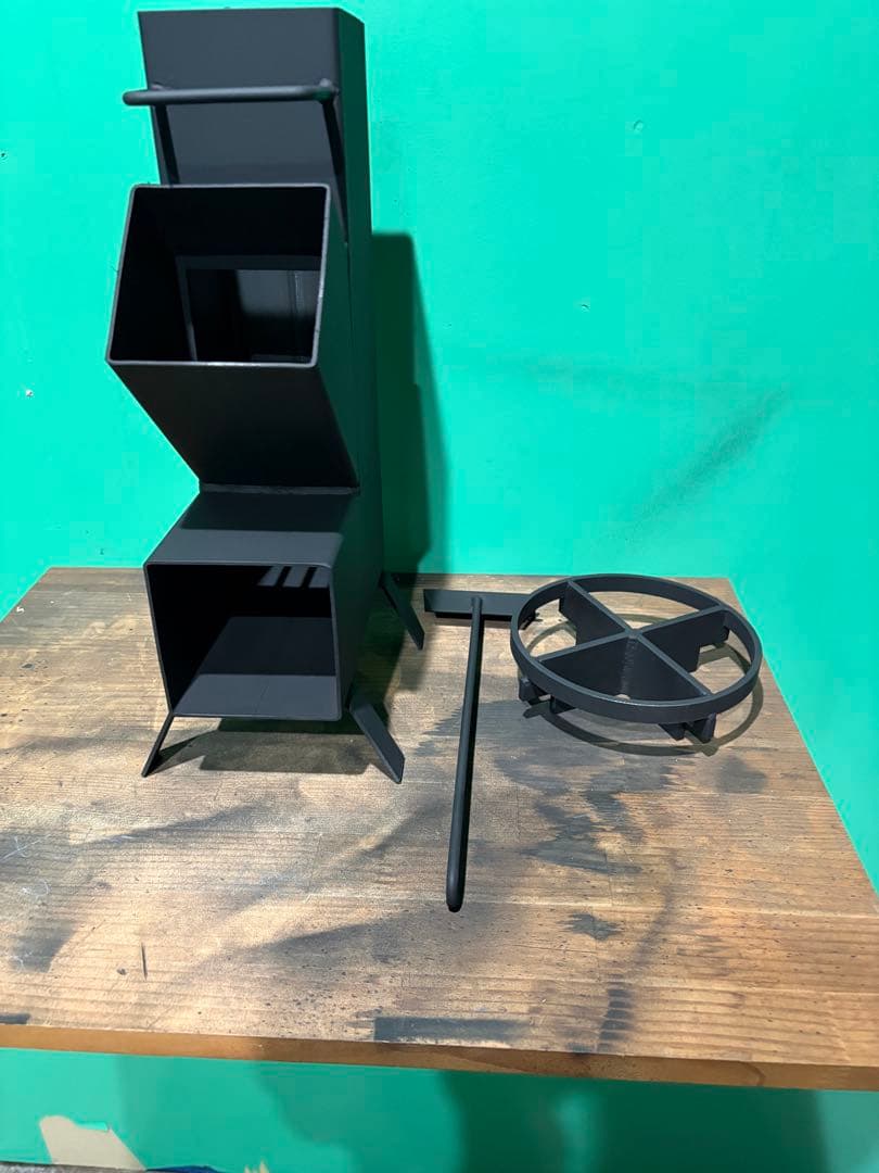 ロケットストーブ　100 バンドメイド