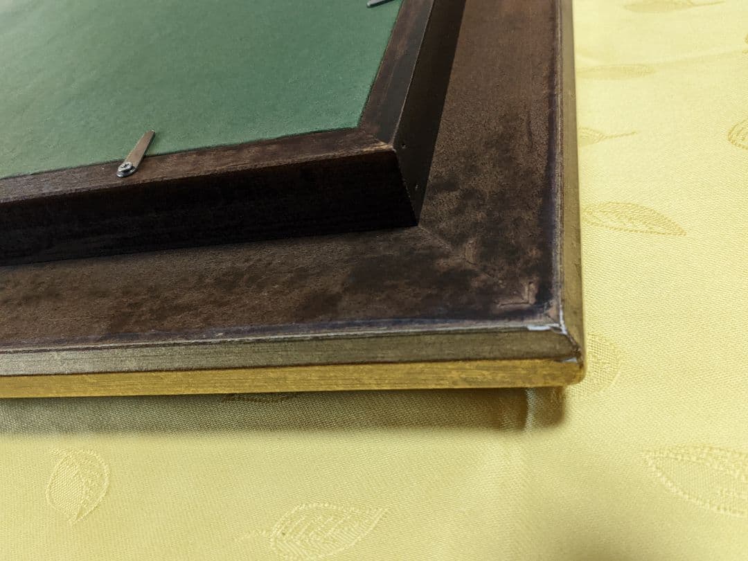 お値下げ。 八代亜紀 、真作油彩画。 ブーツの中で。３Ｓサイズ。