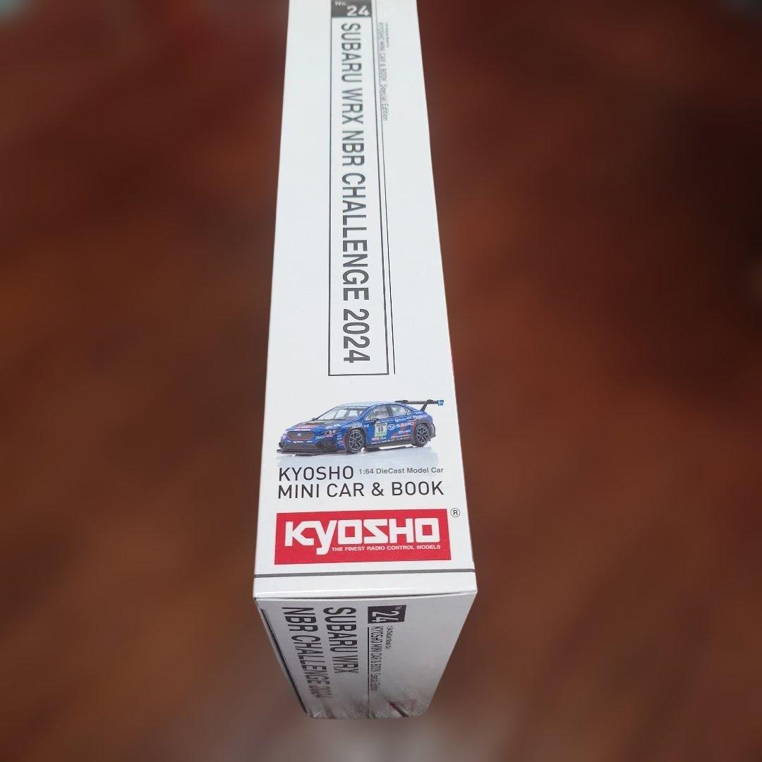 京商ミニカー&ブックSUBARU WRX NBR CHALLENGE 2024