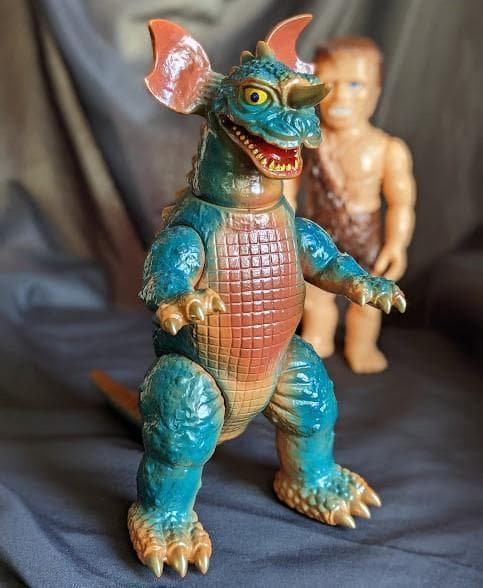 フランケンシュタイン＆バラゴン（マーミット）ソフビフィギュア２体セット