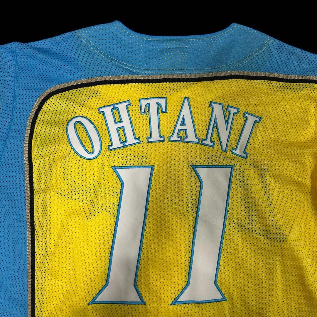 【激レア・美品】　大谷翔平　ハッピーイエロー　レプリカユニフォーム　サイズM