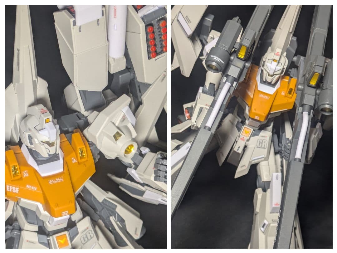 MG リゼル 塗装済 c型 a+b ガンプラ ガンダム ユニコーンガンダム 高达