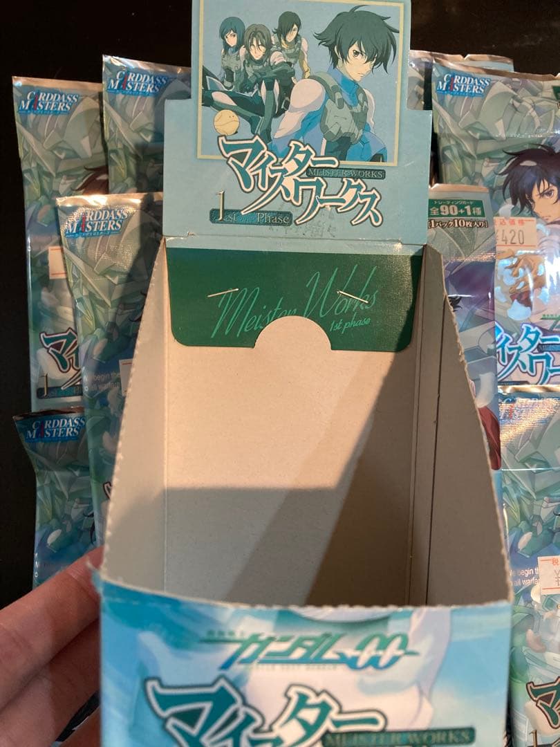 ガンダム00 マイスターワークス　未開封　13パック　箱付き
