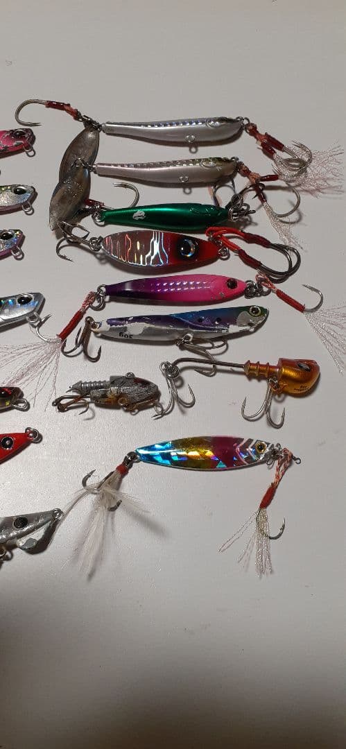 フリッパー スピンビーム Rサーディン ジョルティー オフベイト等 ジグヘッド系