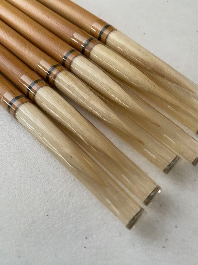 長鋒捲心　6本　筆　未使用　20