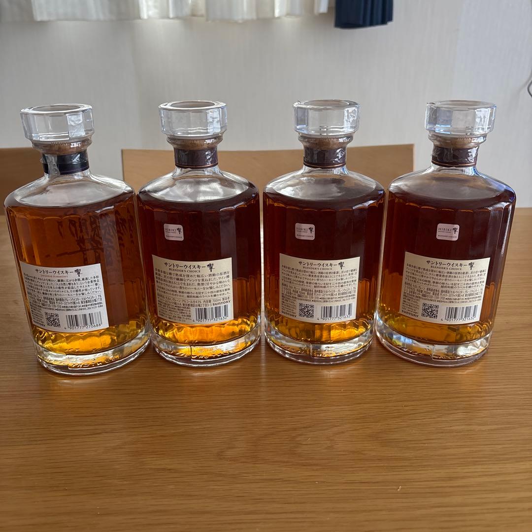 響　ブレンダーズチョイス3本　ジャパニーズハーモニー1本