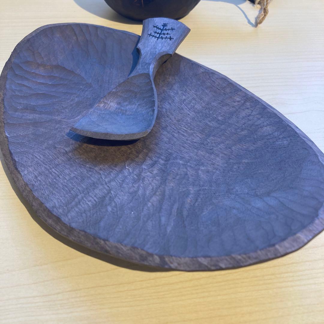 【新品】ソウルオブシベリア　 プレート&スプーン　No.1002