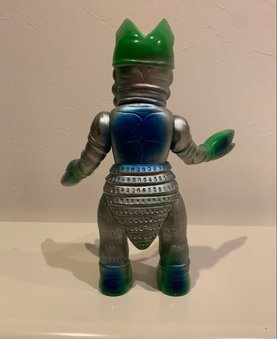 マルサン　バルタン星人　ソフビ　当時物　ブルマァク　スタンダードサイズ