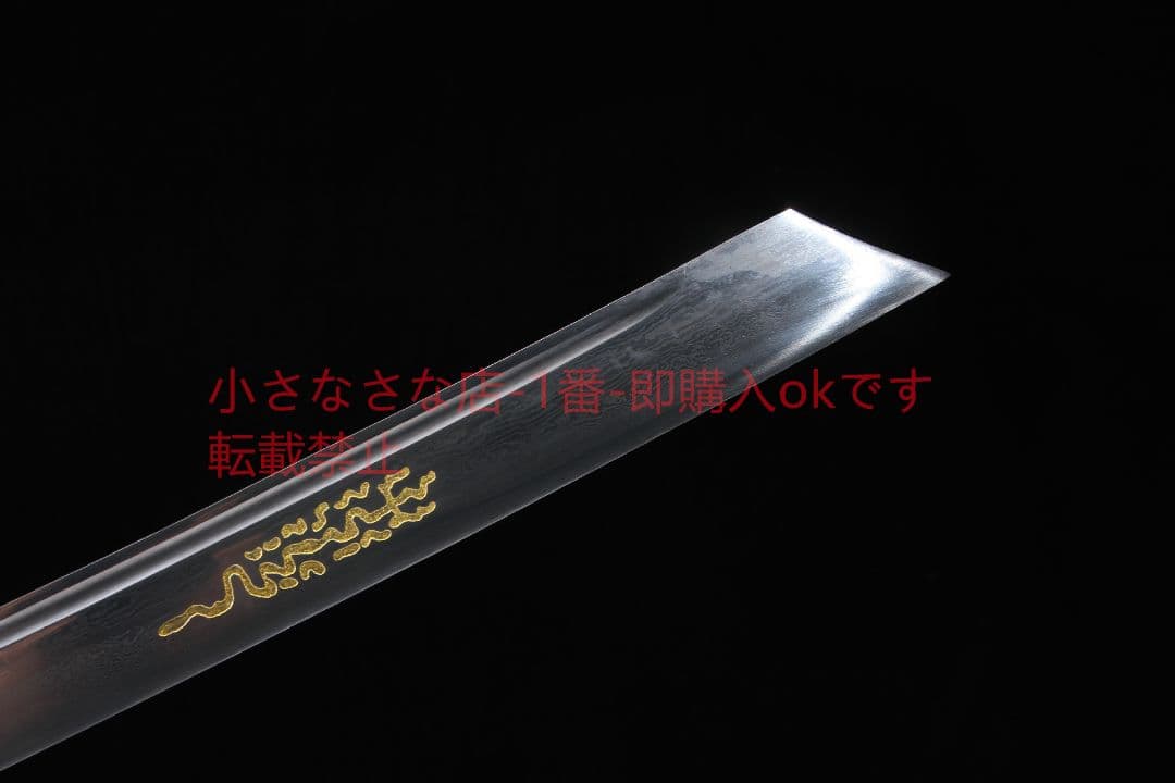 康熙戦刀模様鋼  古兵器 武具 刀装具 日本刀 模造刀 居合刀