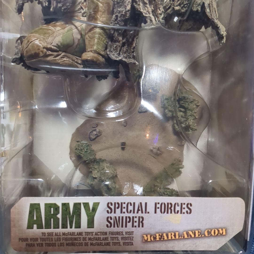 アメリカ軍 陸軍狙撃兵 スナイパー マクファーレン ミリタリーフィギュア
