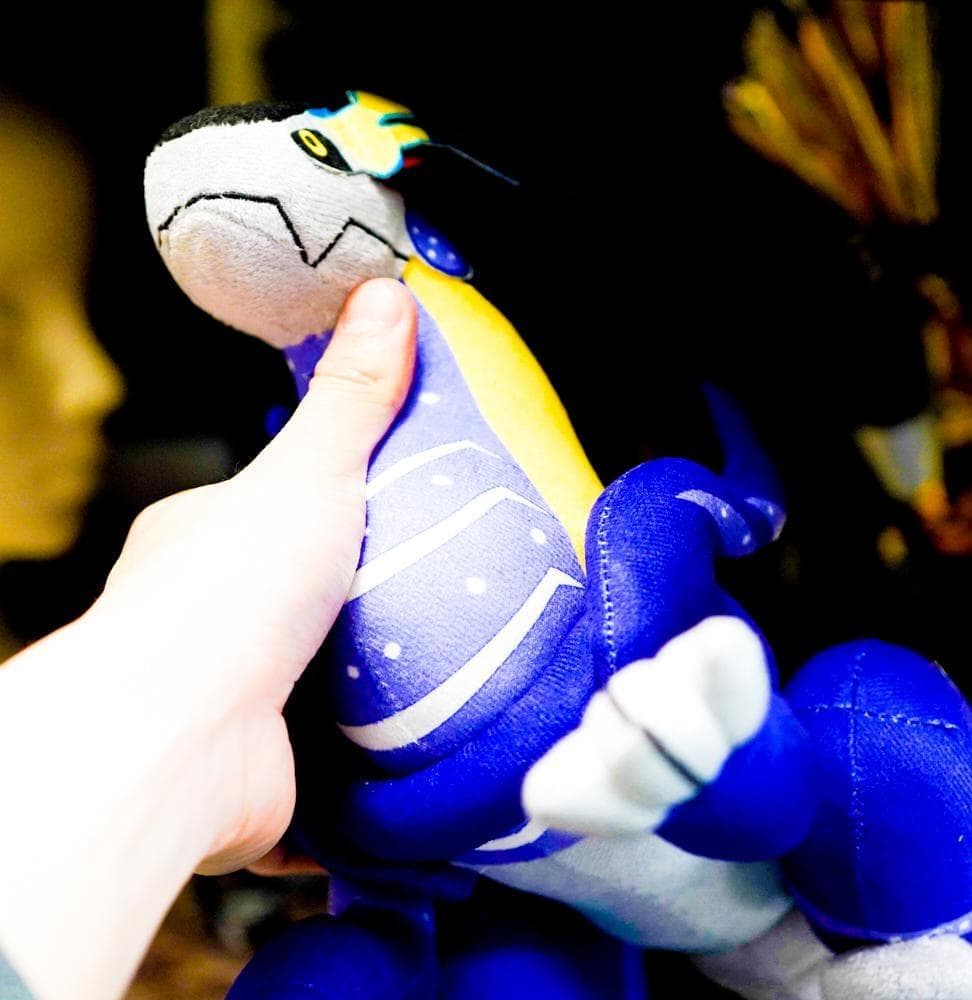 ミライドン　ぬいぐるみ　バイオレット　大きい　42cm　リボン袋付【残3限定】