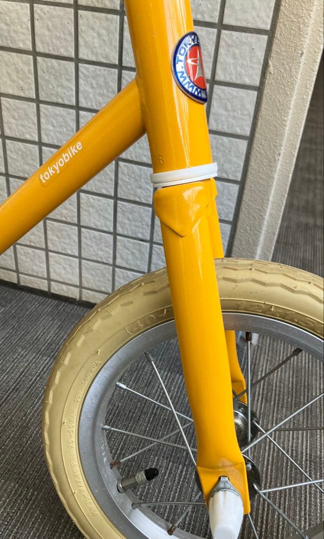 【美品】tokyobike paddle タンジェリン12インチ