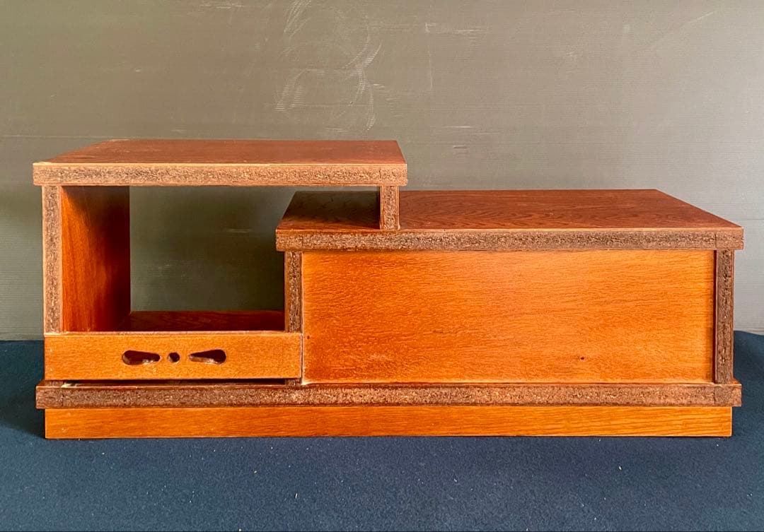 特価❣️「母」 置き床 欅杢 和家具 日本間 和室 茶道具 （1017あ）