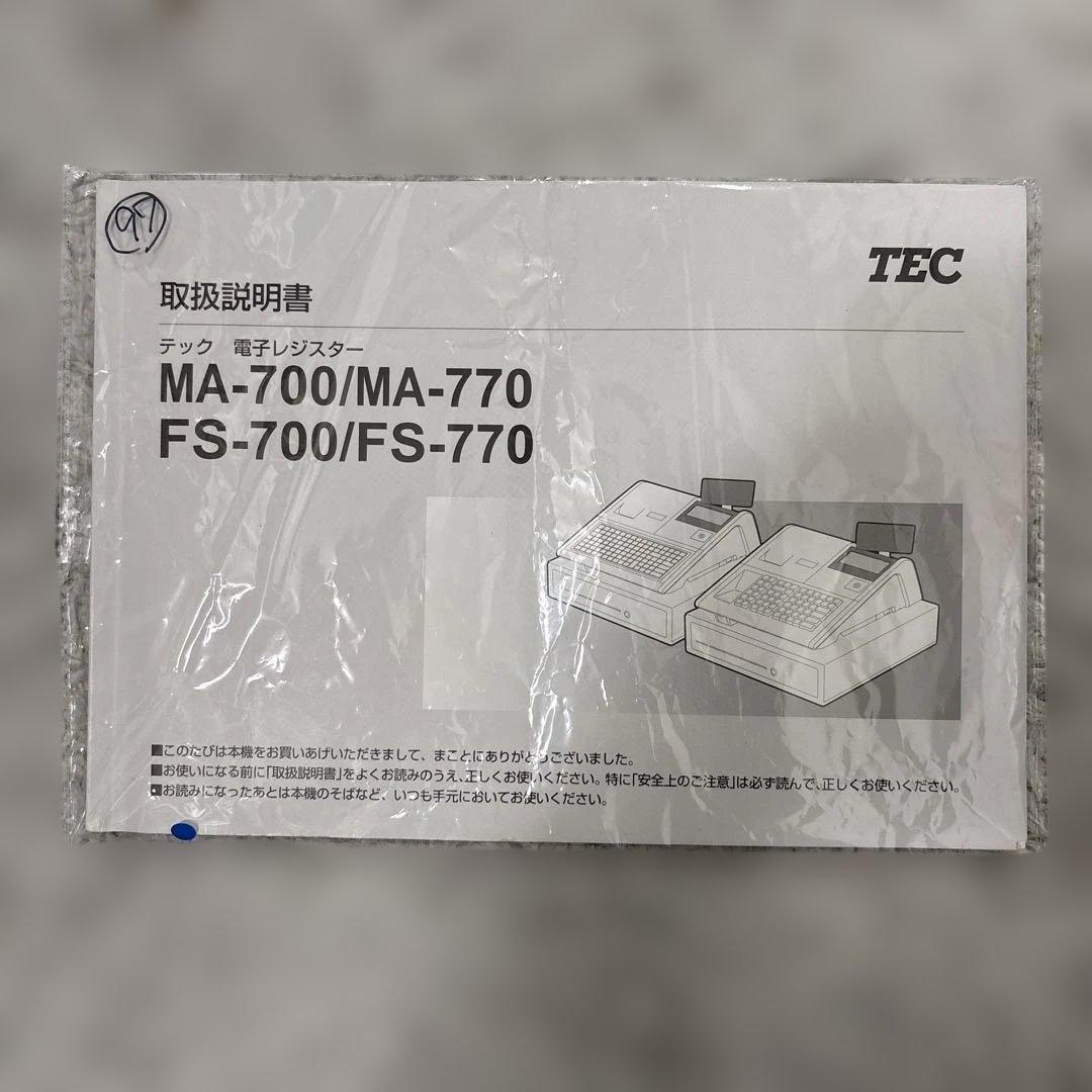 TEC MA-700 shallot レジスター　美品