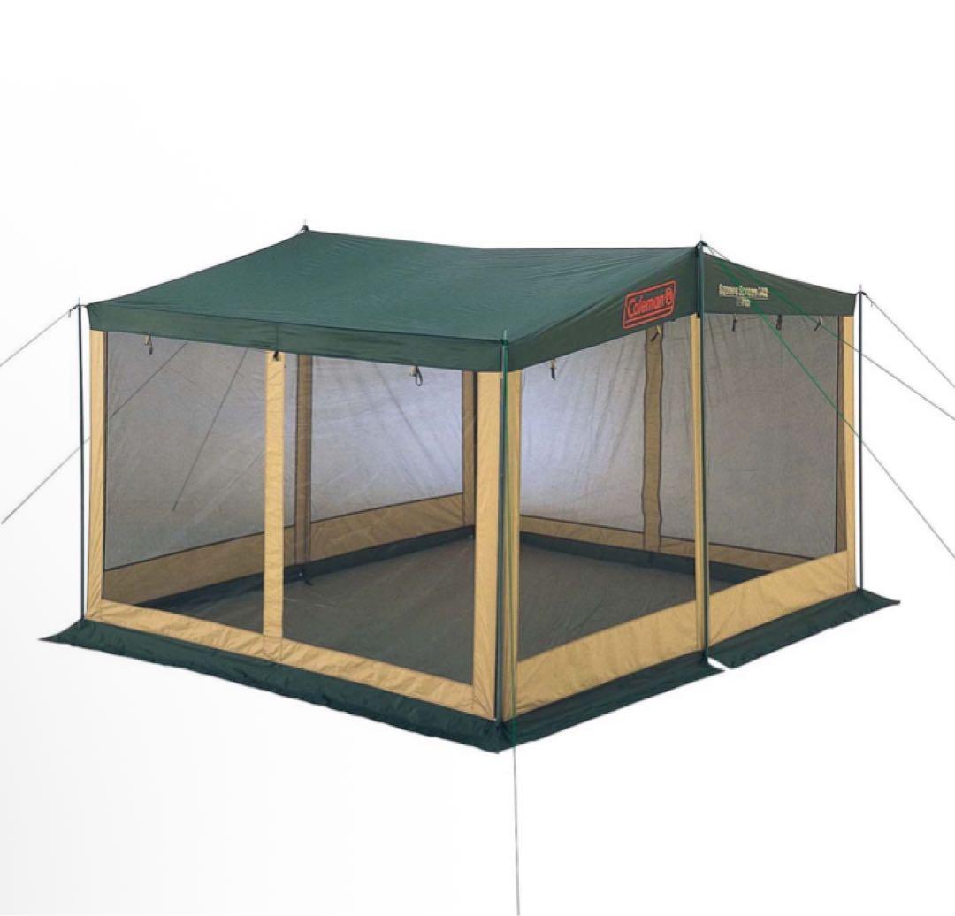 ✨美品✨ Coleman スクエアスクリーン 340 タープ 欠品なし 送料無料