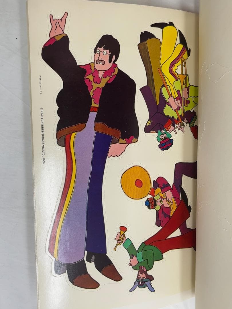 ビートルズ「イエロー サブマリン」 ポップアウトデザインコレクション