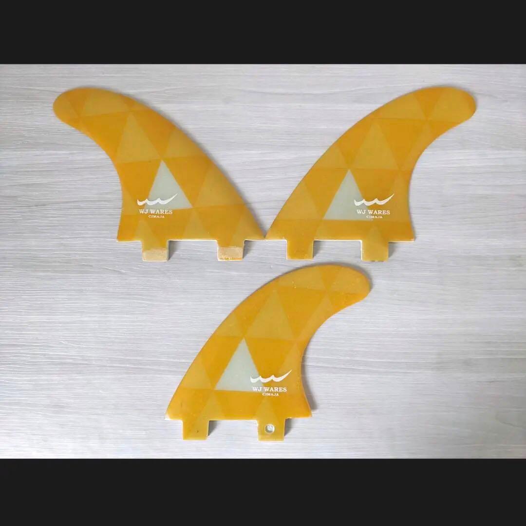 FCS トライフィン Mサイズ キモノフィン 鱗文様