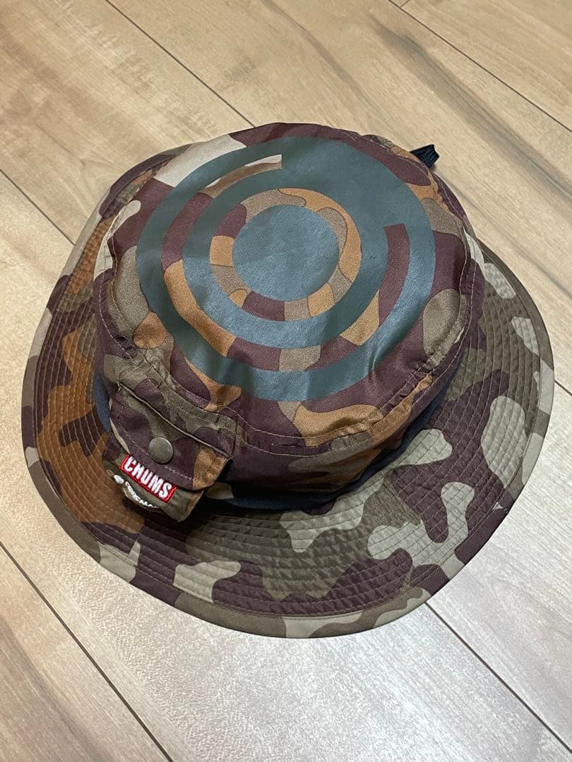 希少❗️コアマン✖︎チャムスコラボ❗️フィッシングフェスハット カモ　送料無料❗️