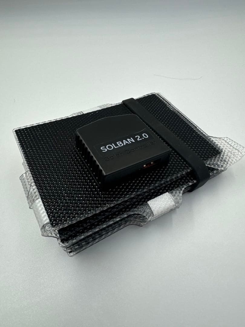 PD・QC出力 折りたたみソーラーパネル SOLBAN2.0 ブラック 23W