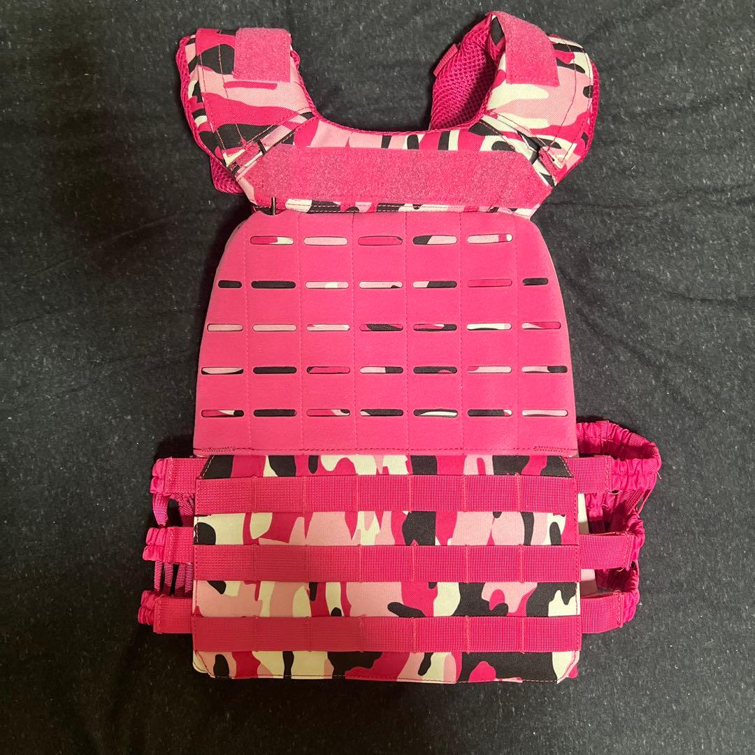 ピンク迷彩 プレートキャリア