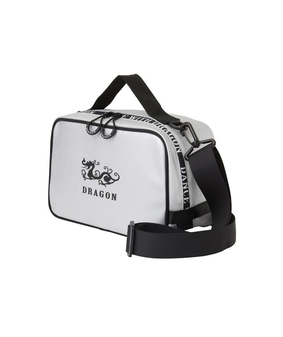 新品☆ダンスウィズドラゴン スパークルレザーマルチポーチ☆カートバック☆シルバー