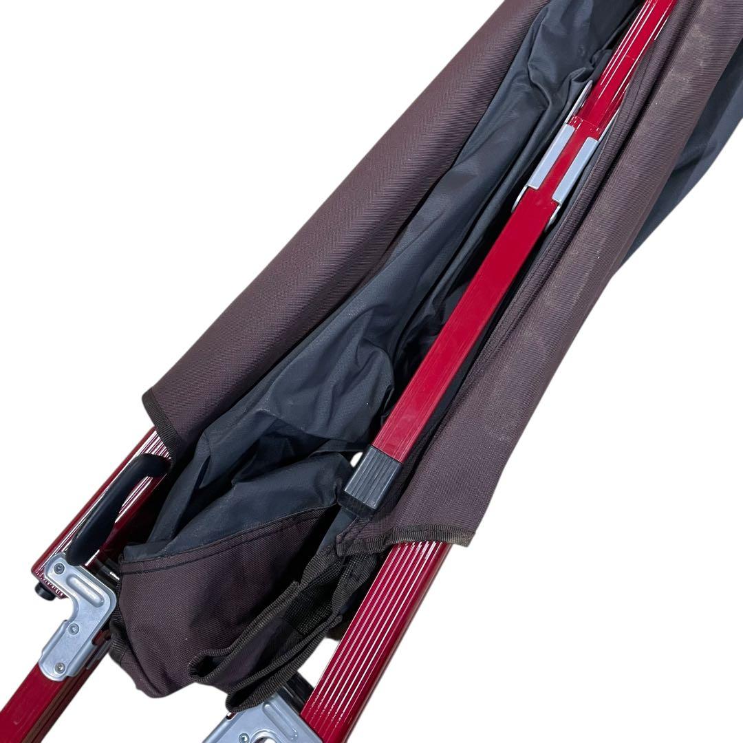 ロゴス プレミアムイージーアッセムコット ベッド アウトドア キャンプ レッド