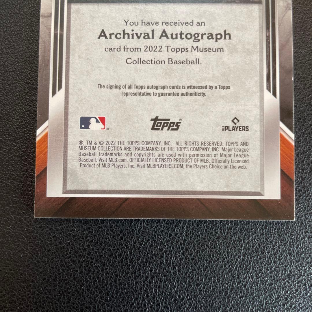 【美品】ヌートバー 直筆サイン /25 Archival Autograph