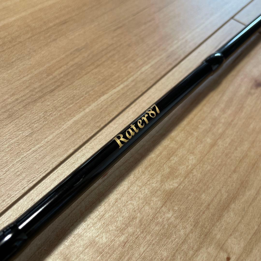 美品エギングロッド　ブラックライオン　ラーテル87