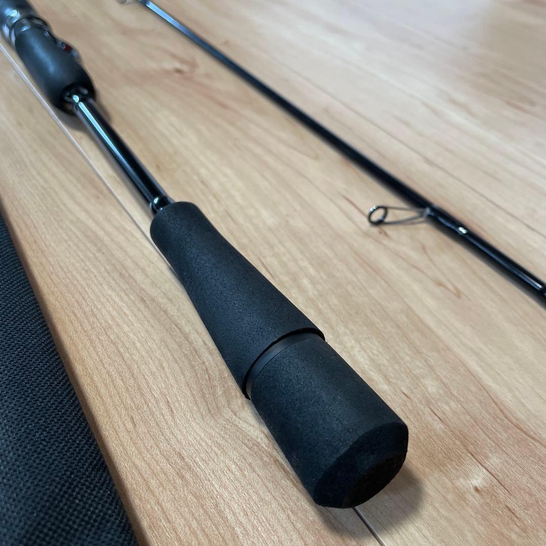 美品エギングロッド　ブラックライオン　ラーテル87