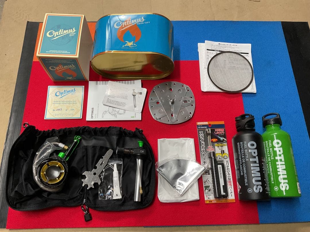 OPTIMUS NOVA 125Y限定販売記念モデル新品未使用未点火付属品多数付