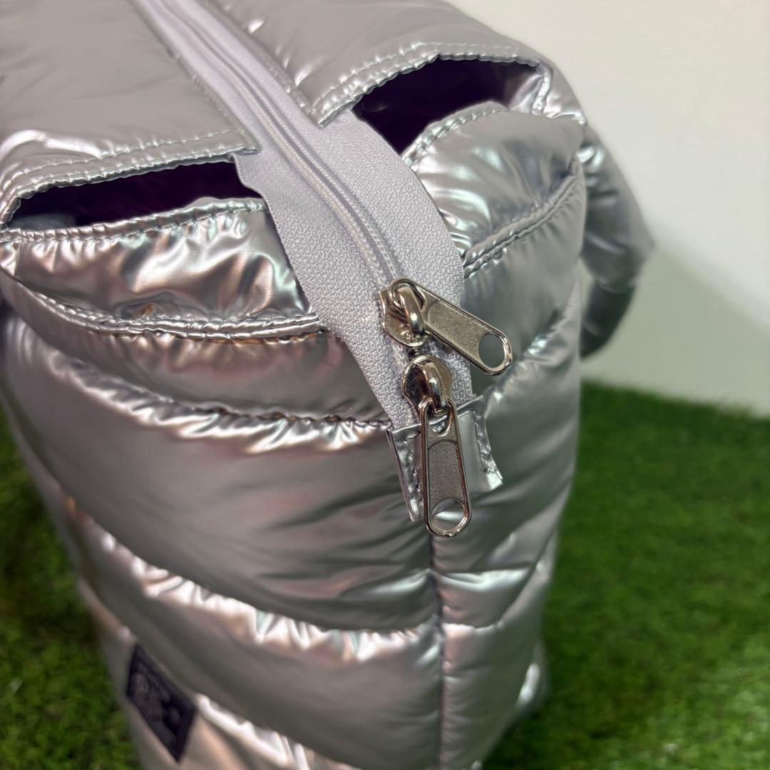 【archivio】美品　15th記念ボストンバッグ　シルバー　アルチビオ