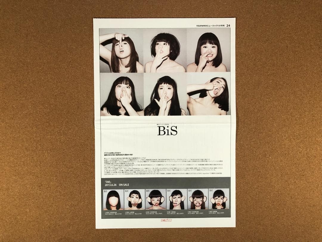 【在庫SALE】BiS 掲載ページ（約A3サイズ）#6748