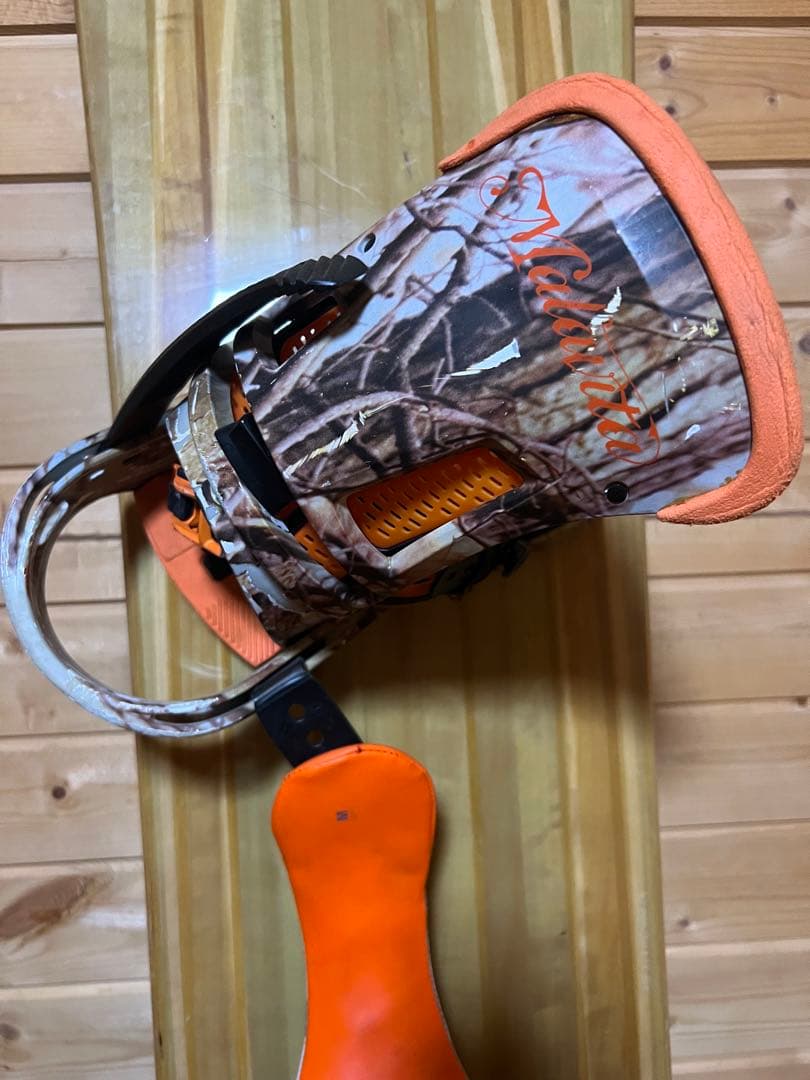 スノーボード moss stick Q156&burton Malavita