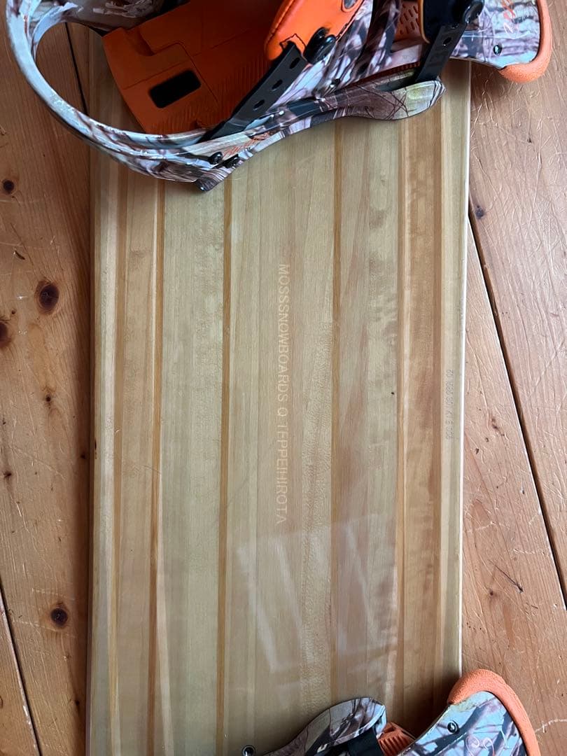 スノーボード moss stick Q156&burton Malavita