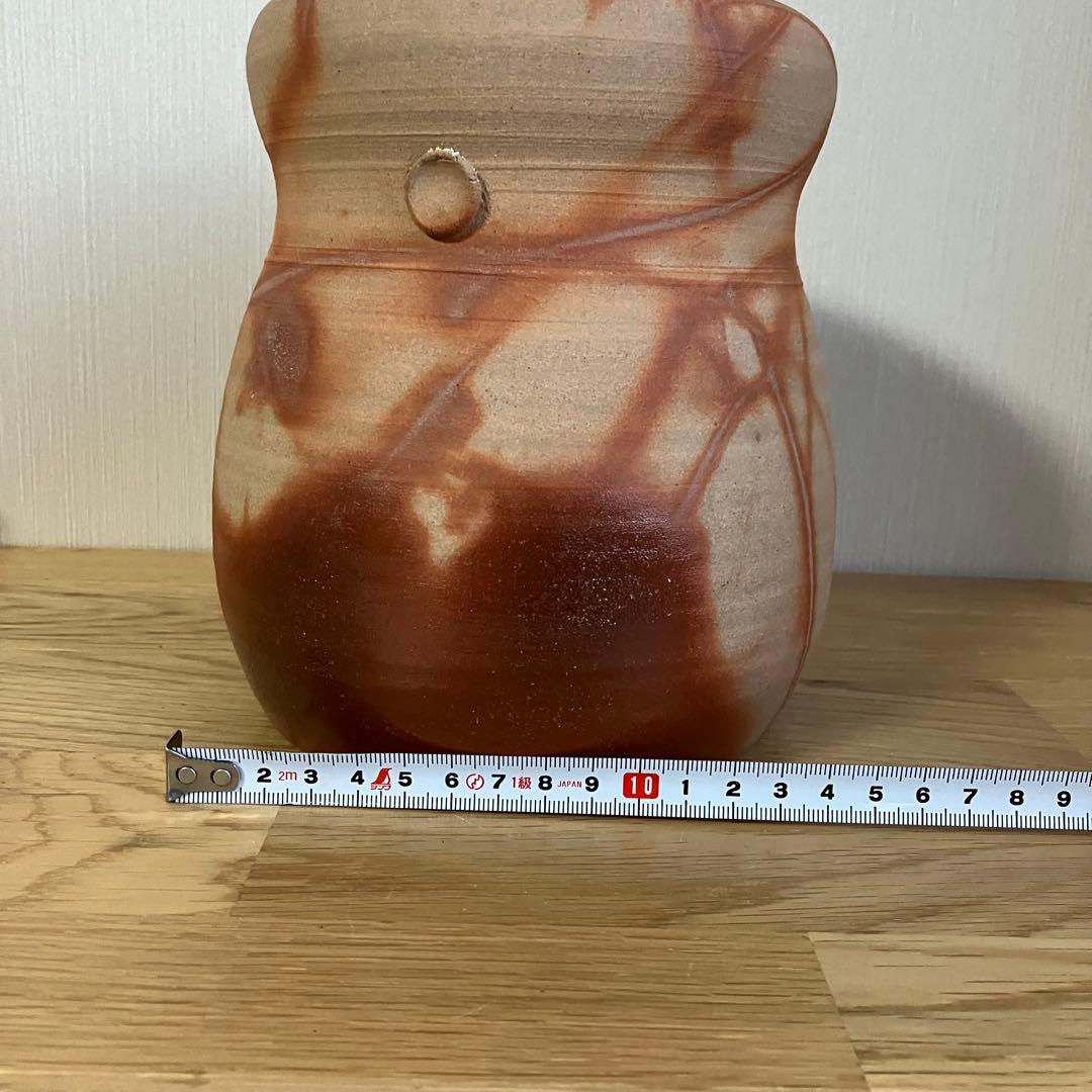 備前焼　緋襷　水差し　茶器