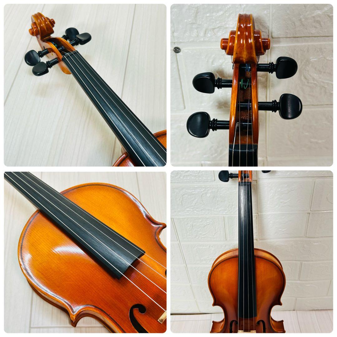 良品　スズキ　バイオリン　No.280　フルサイズ　4/4　1977年製　新品弓